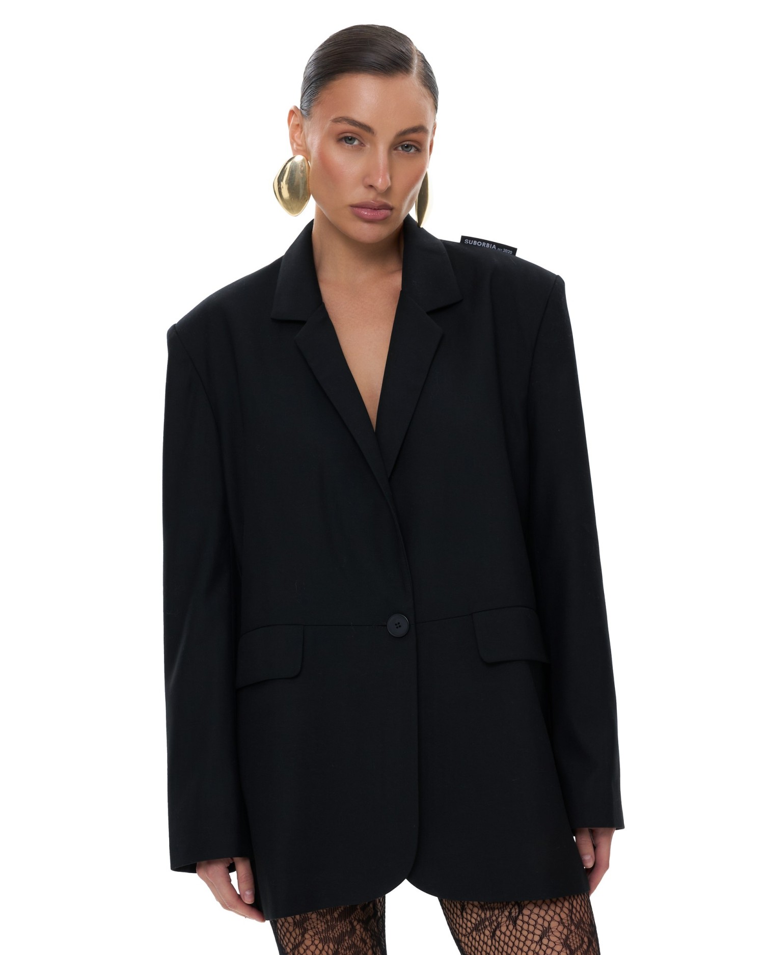 Пиджак прямой S.L.A Black