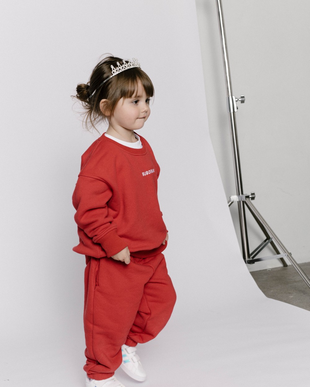 Костюм GATE BASIC 01 kids со свитшотом Red