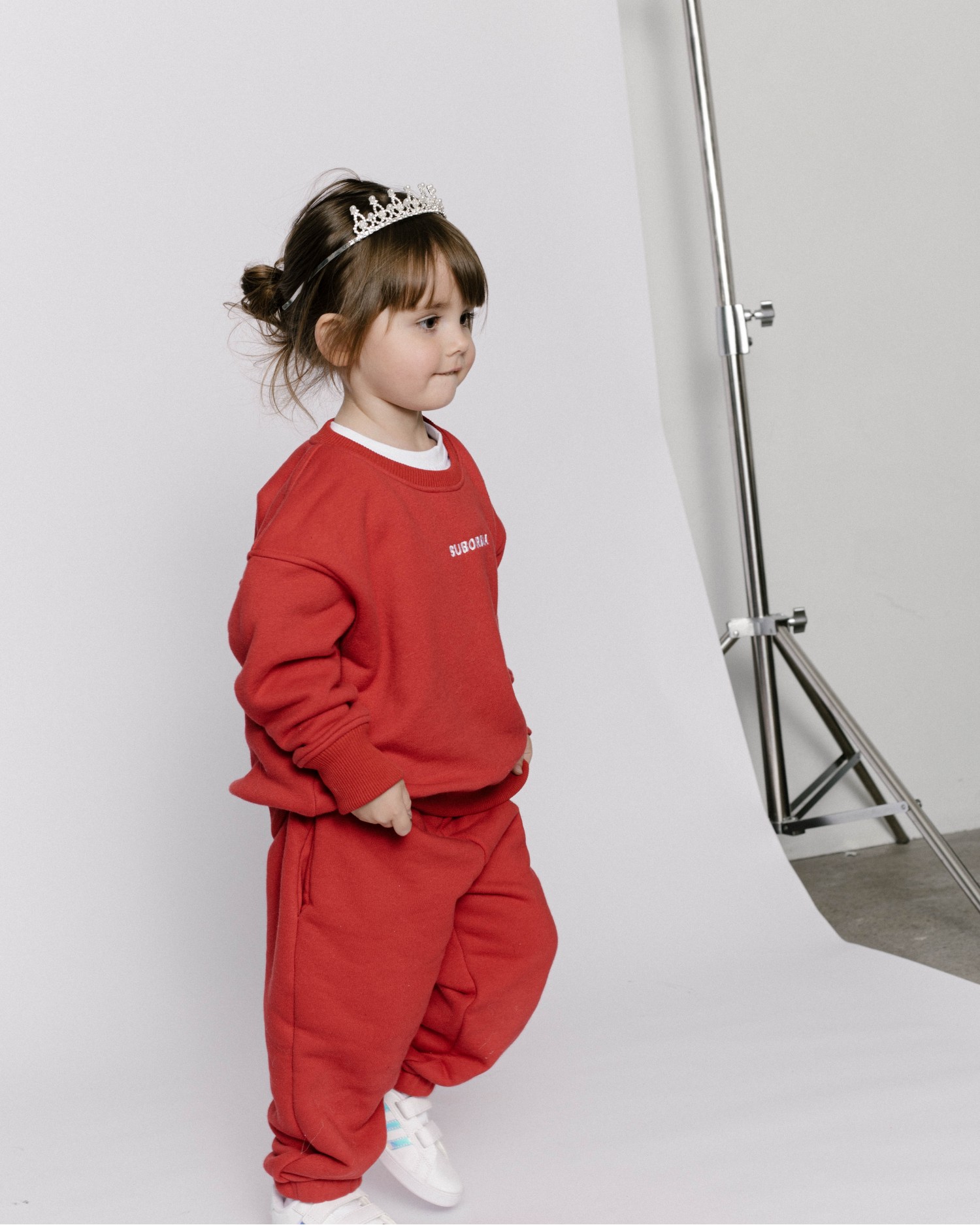 Костюм GATE BASIC 01 kids со свитшотом Red