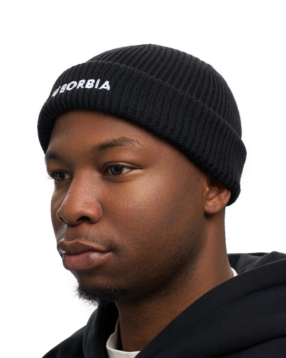 Шапка бини SUBORBIA Name MEN Black