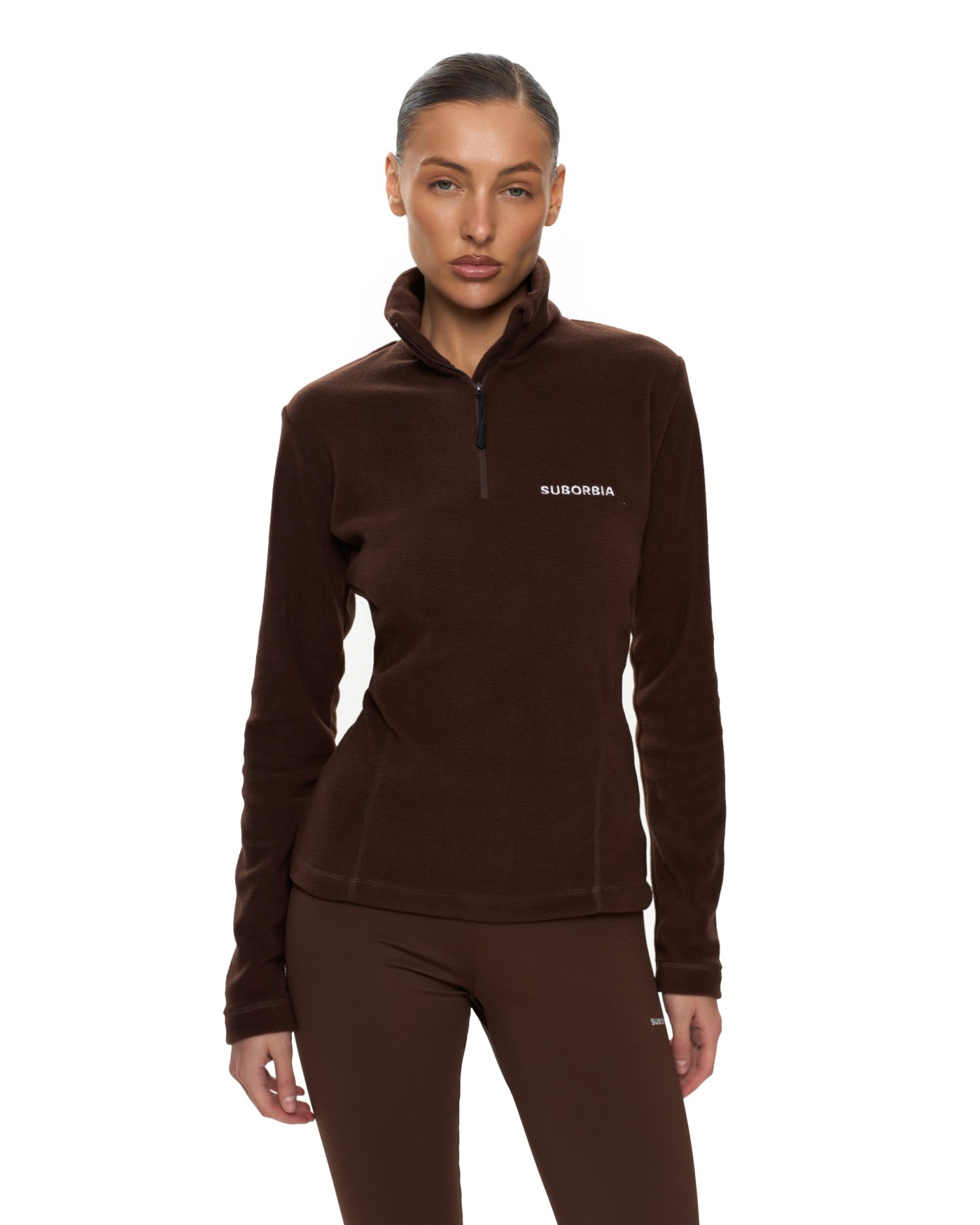 Анорак из флиса APRES SKI Brown