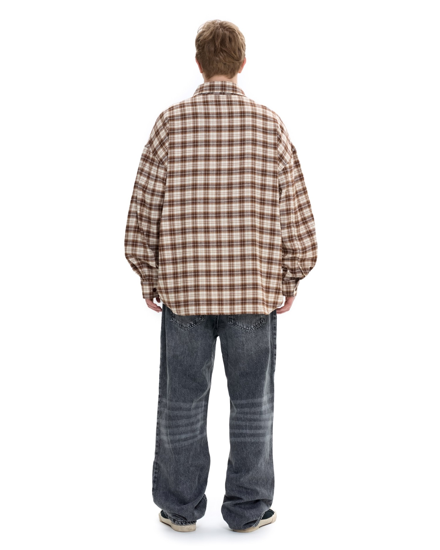 Рубашка GRID MEN Beige