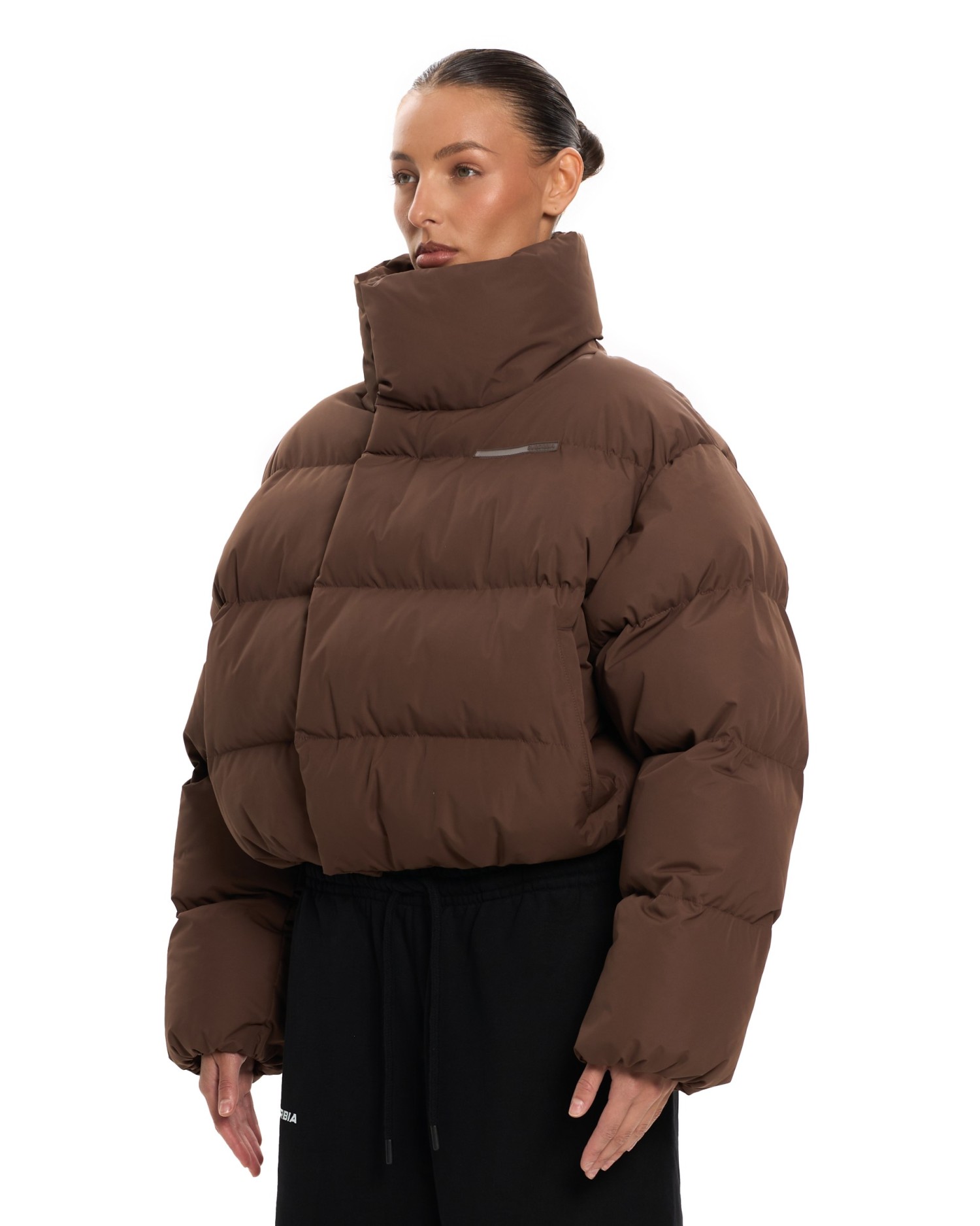 Пуховик ANG mini Brown
