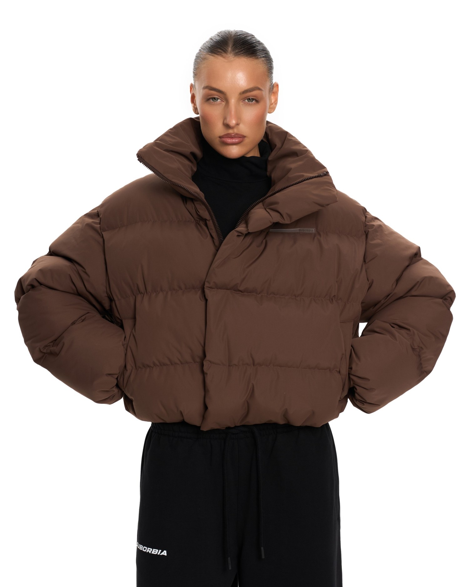 Пуховик ANG mini Brown