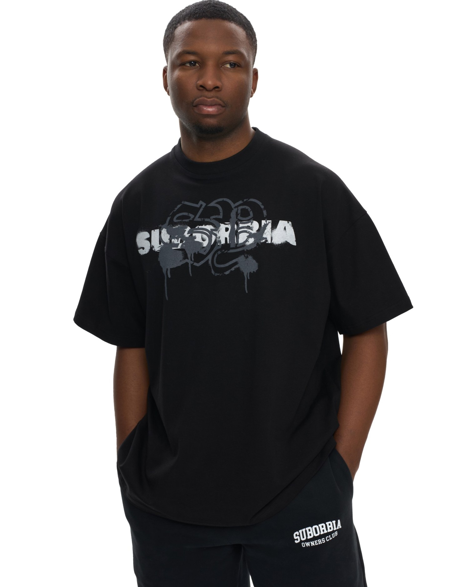 Футболка SY MEN Black-White