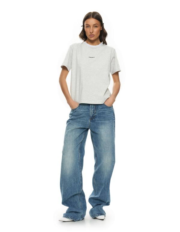 Футболка BASE Grey melange