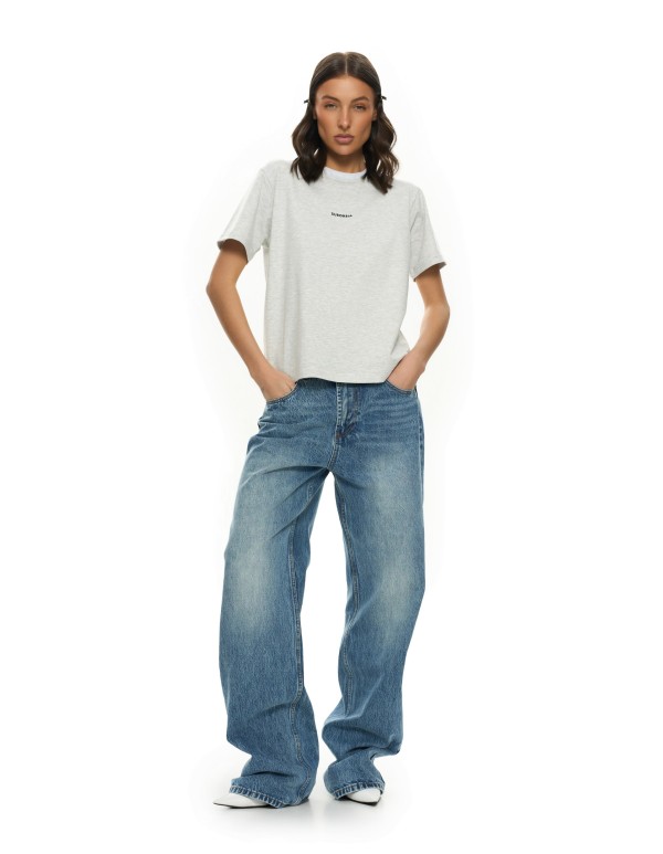 Футболка BASE Grey melange