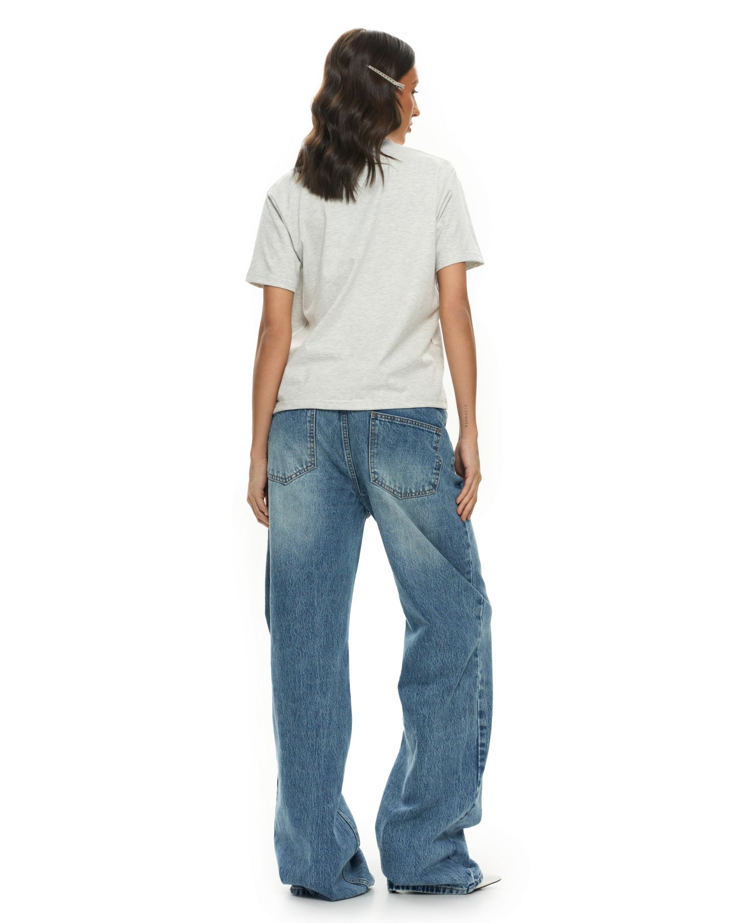 Футболка BASE Grey melange