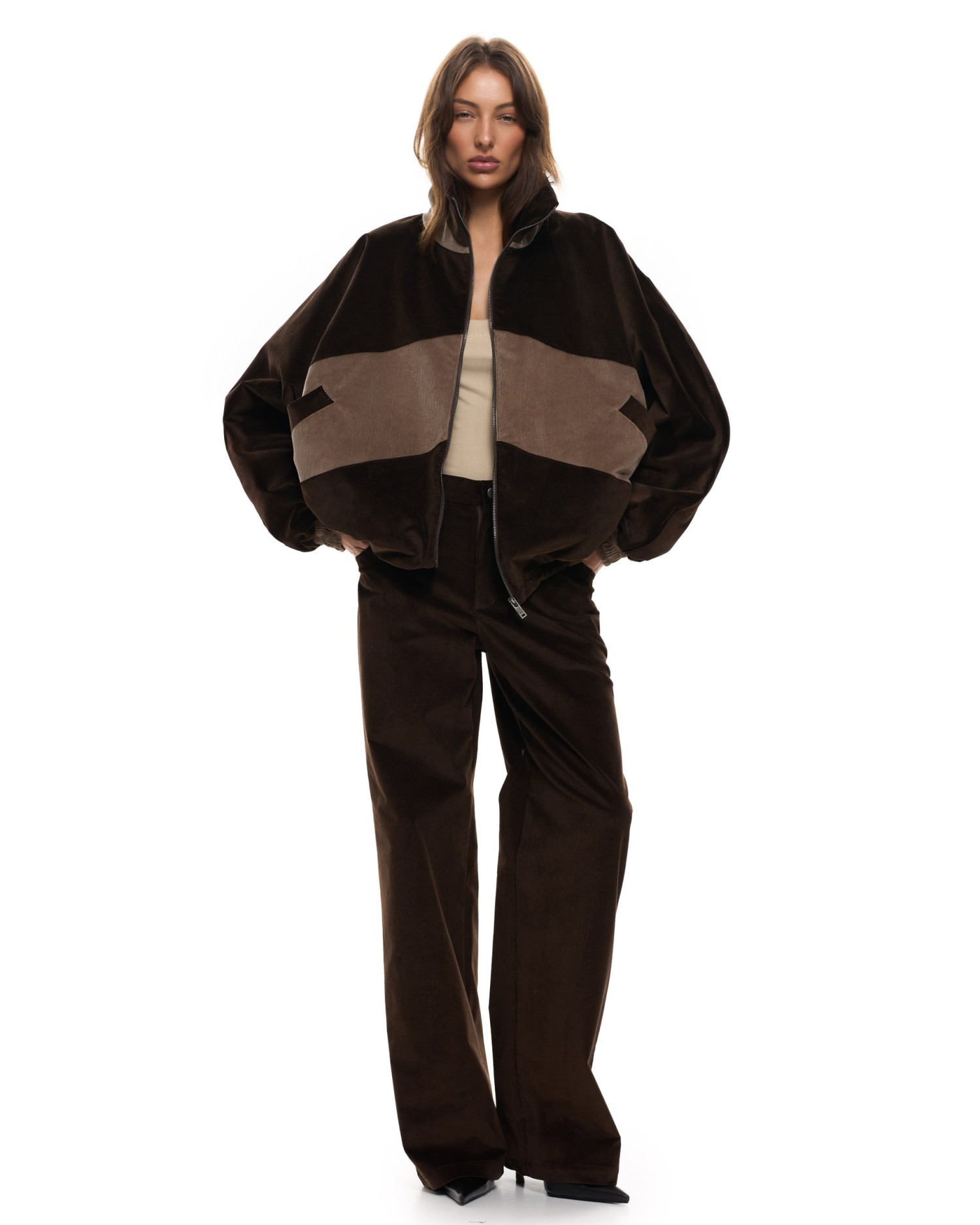 Брюки MONTEREY (STUDIO) Brown