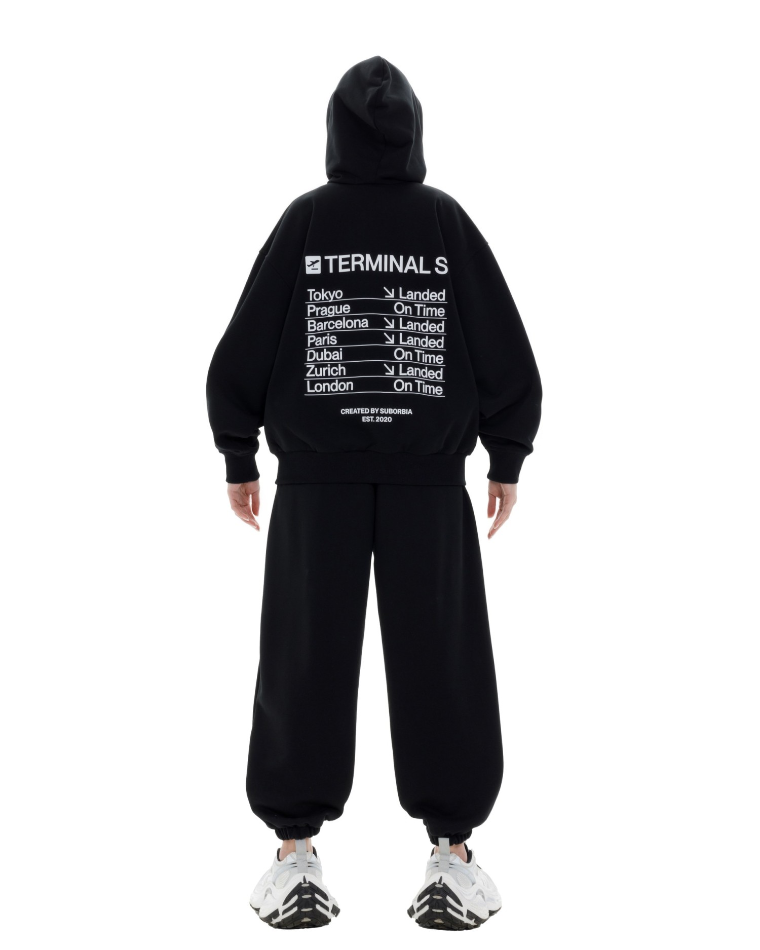Джоггеры TERMINAL S `25 Black