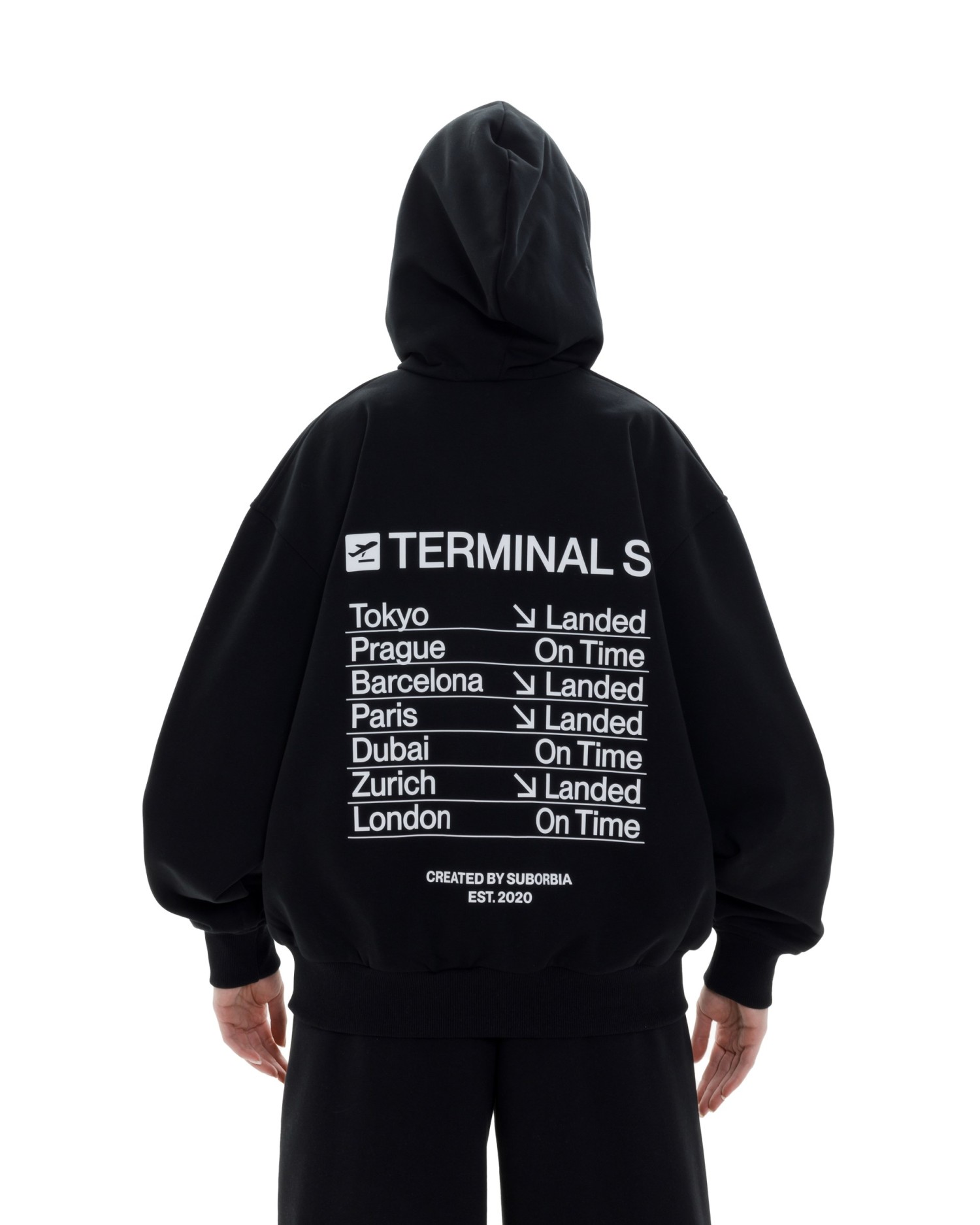 Худи ZIP TERMINAL S `25 Black