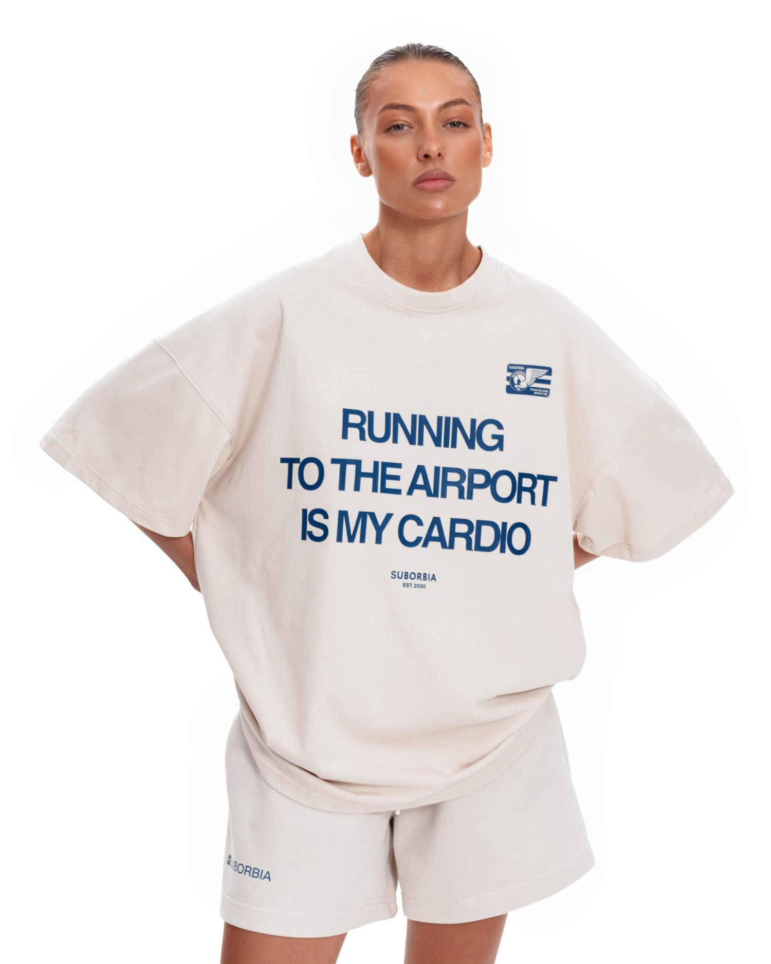 Футболка RUNNING CARDIO White stone