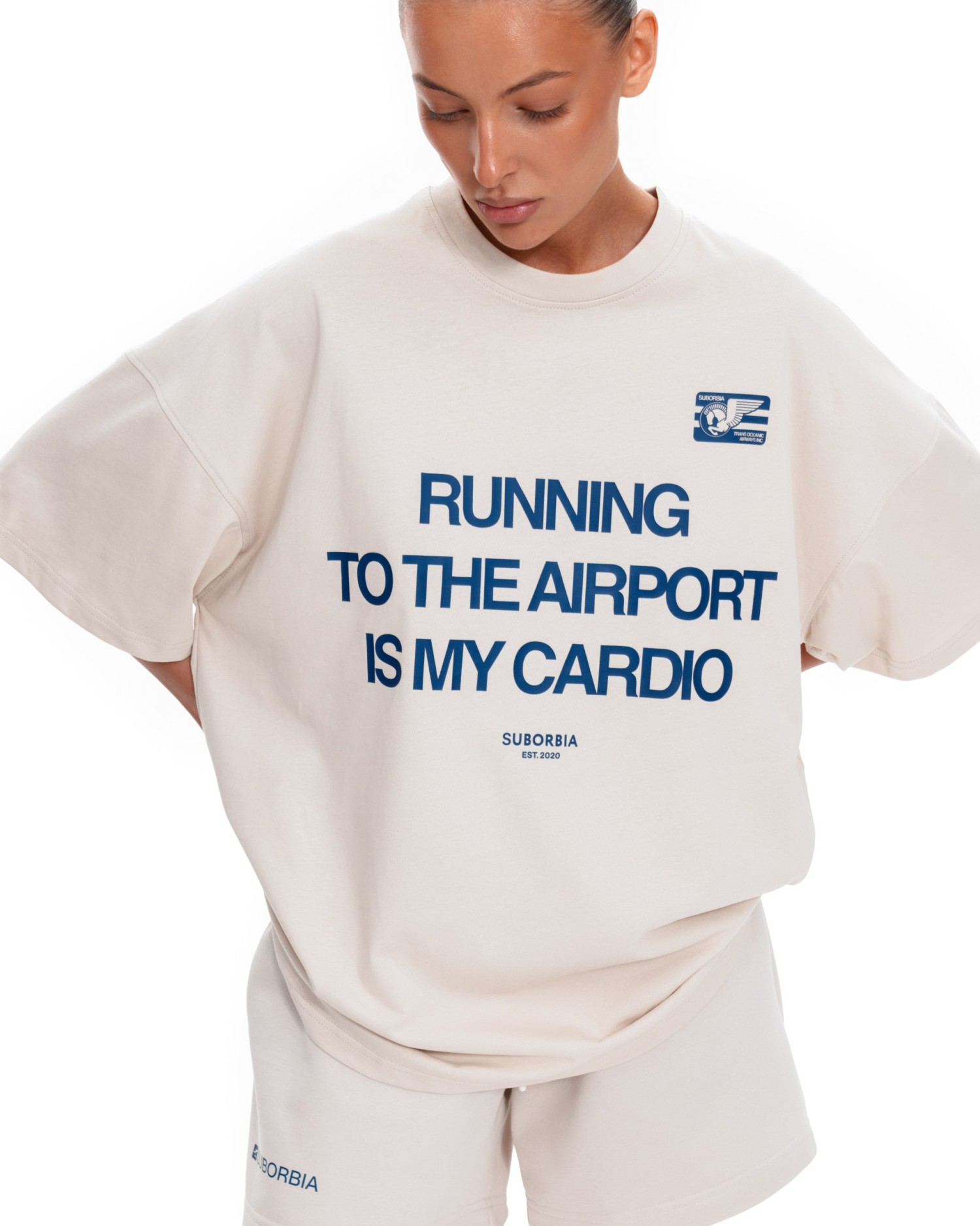 Футболка RUNNING CARDIO White stone
