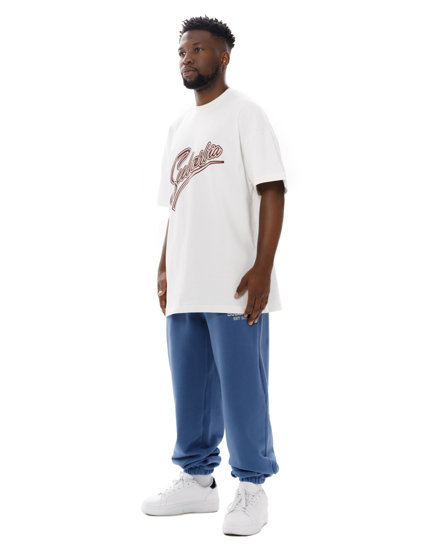 Джоггеры College MEN Blue