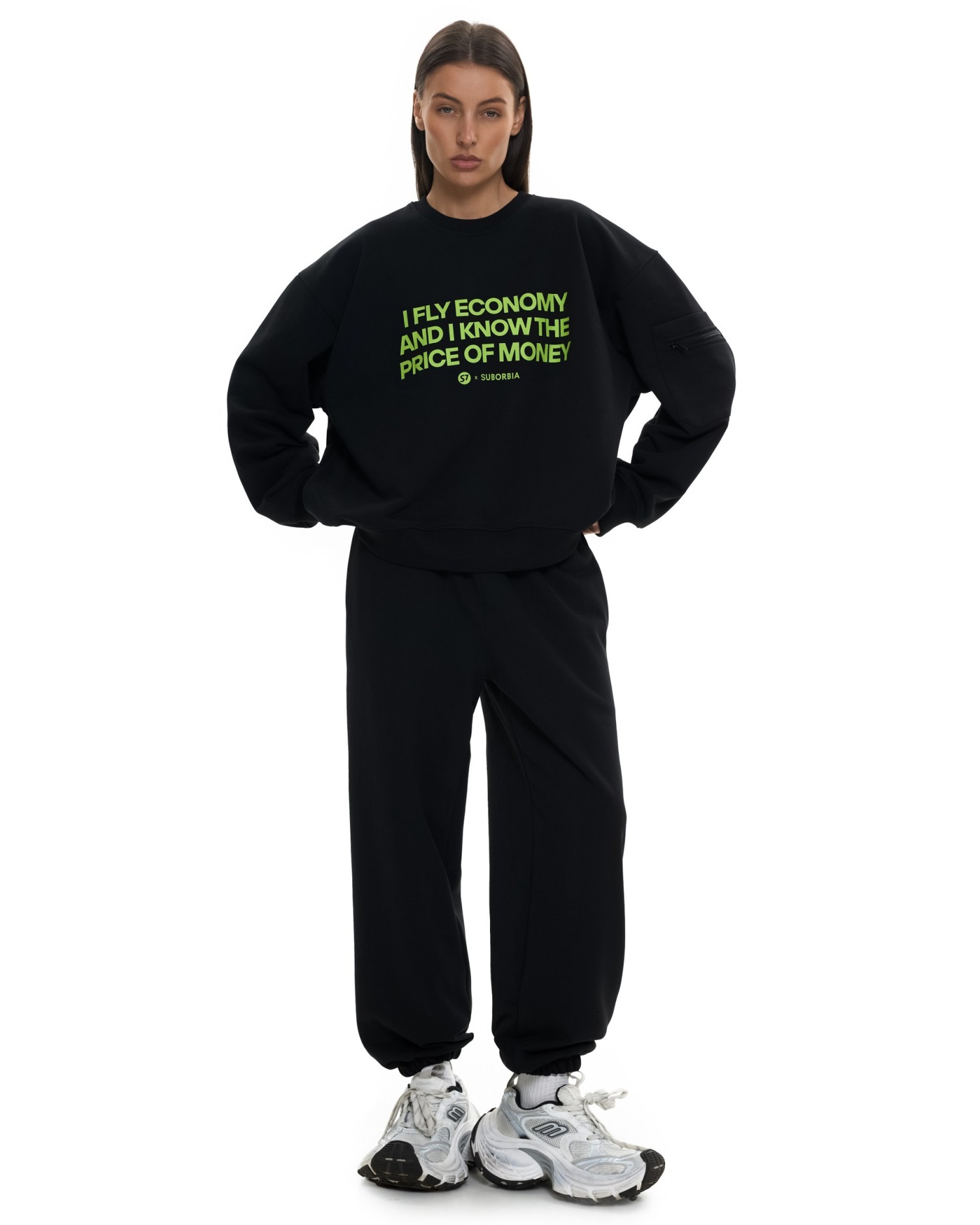 Свитшот Suborbia x S7 Black Economy class