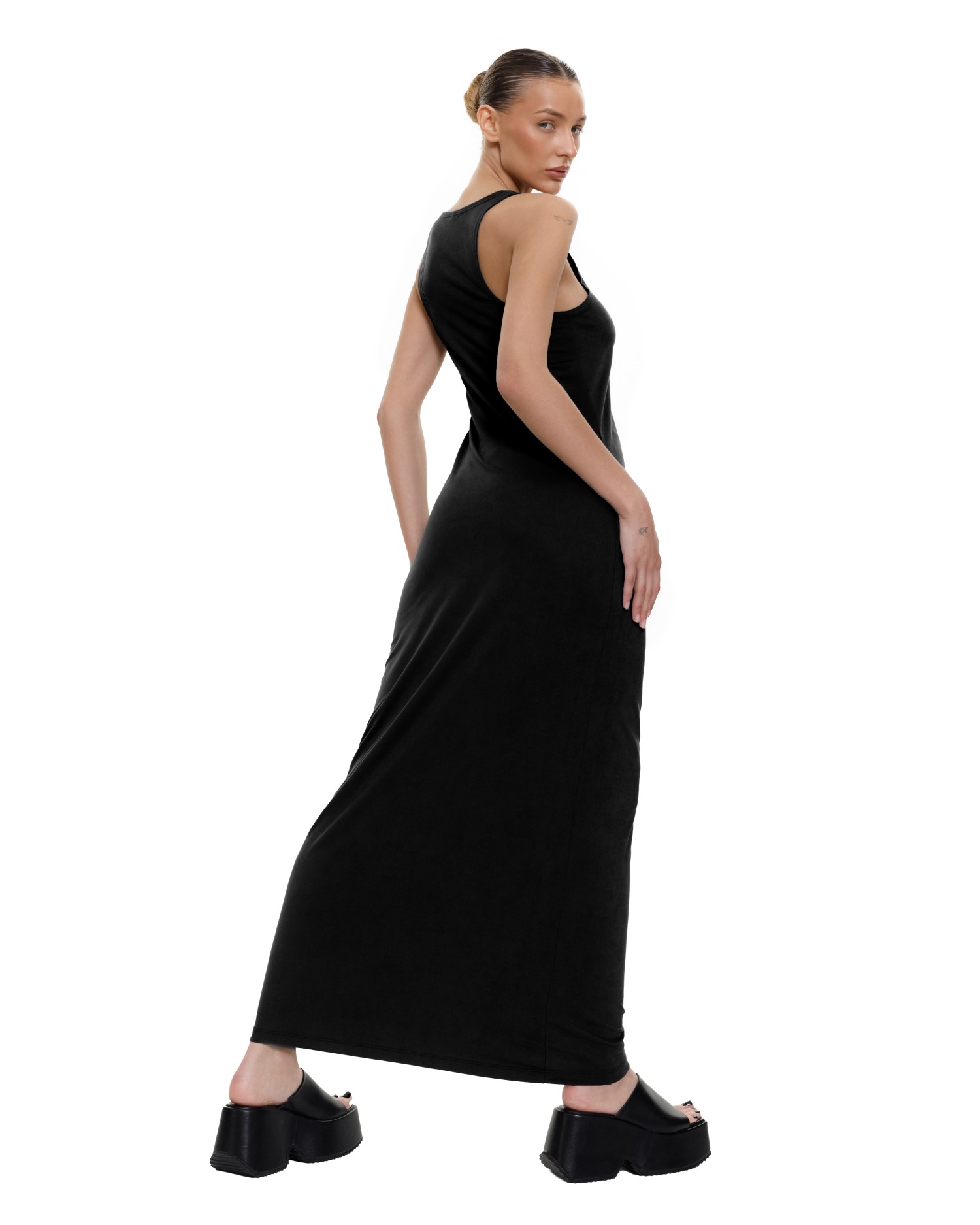 Платье BASE CLASSIC maxi Black