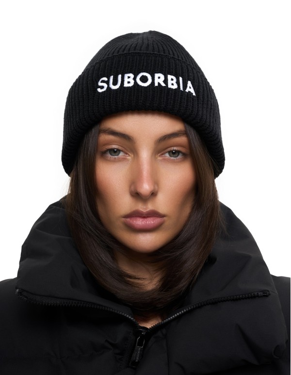 Шапка SUBORBIA Name Black