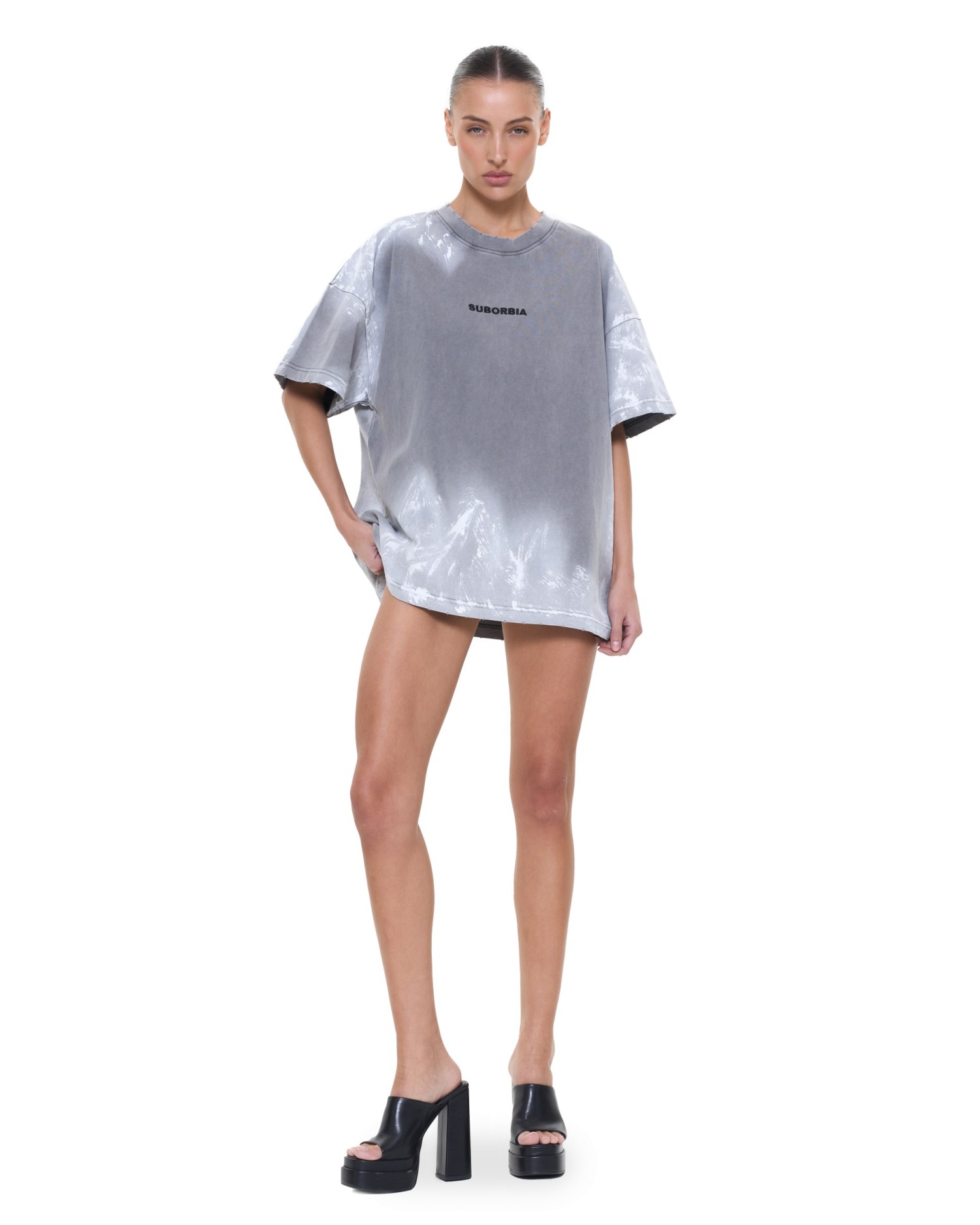 Футболка Grillz Washed grey