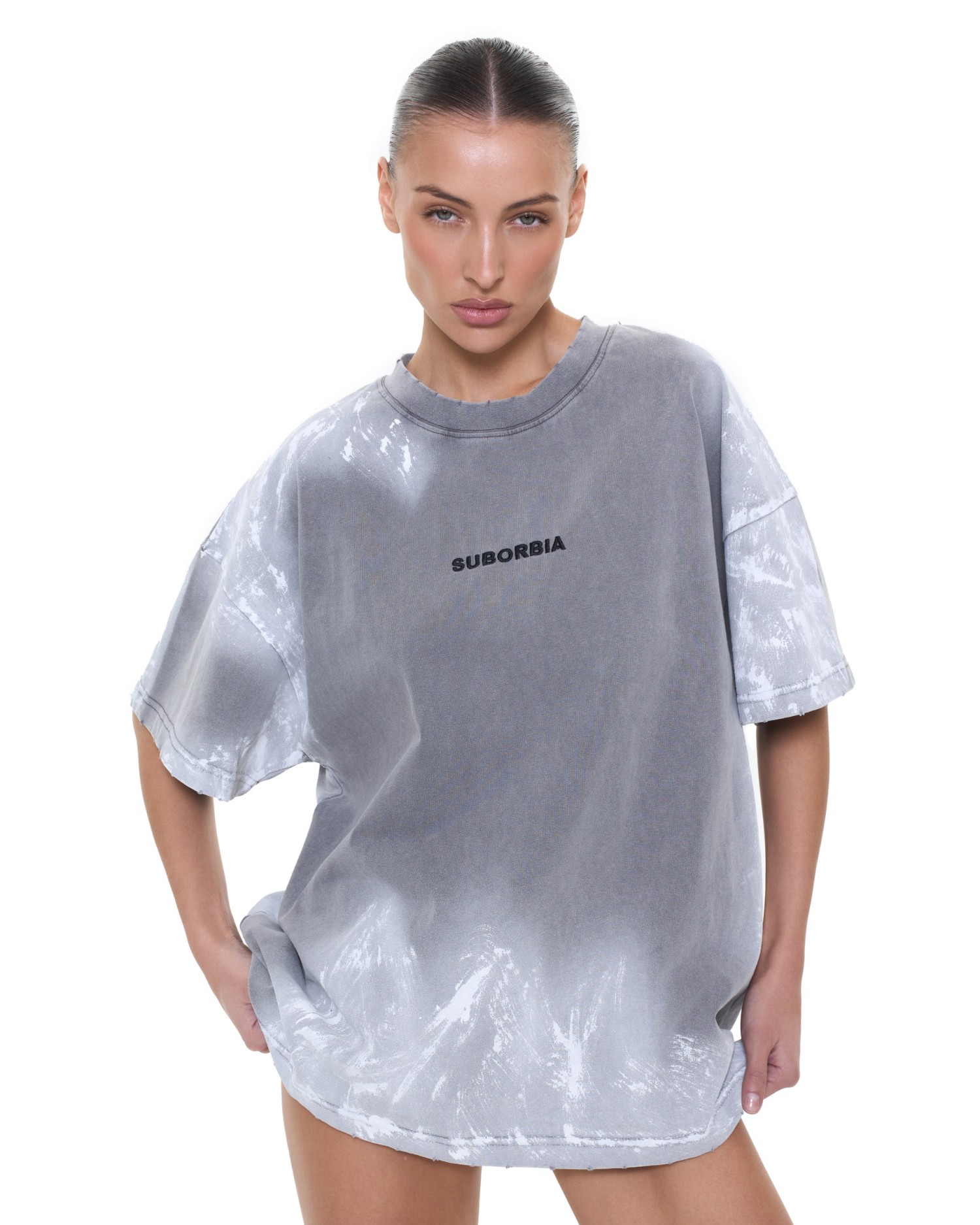 Футболка Grillz Washed grey