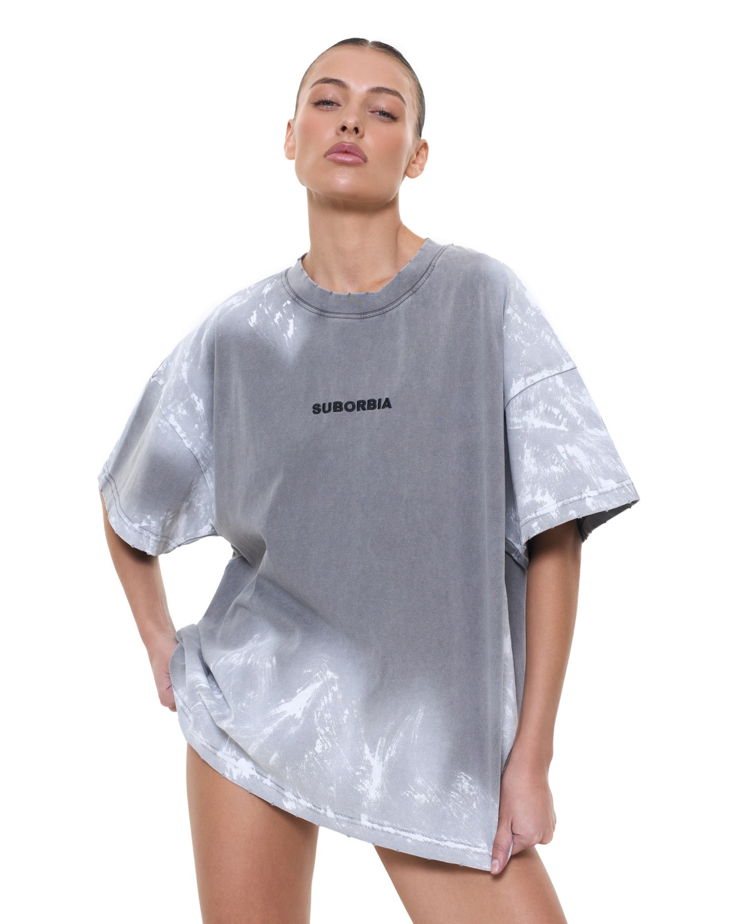 Футболка Grillz Washed grey
