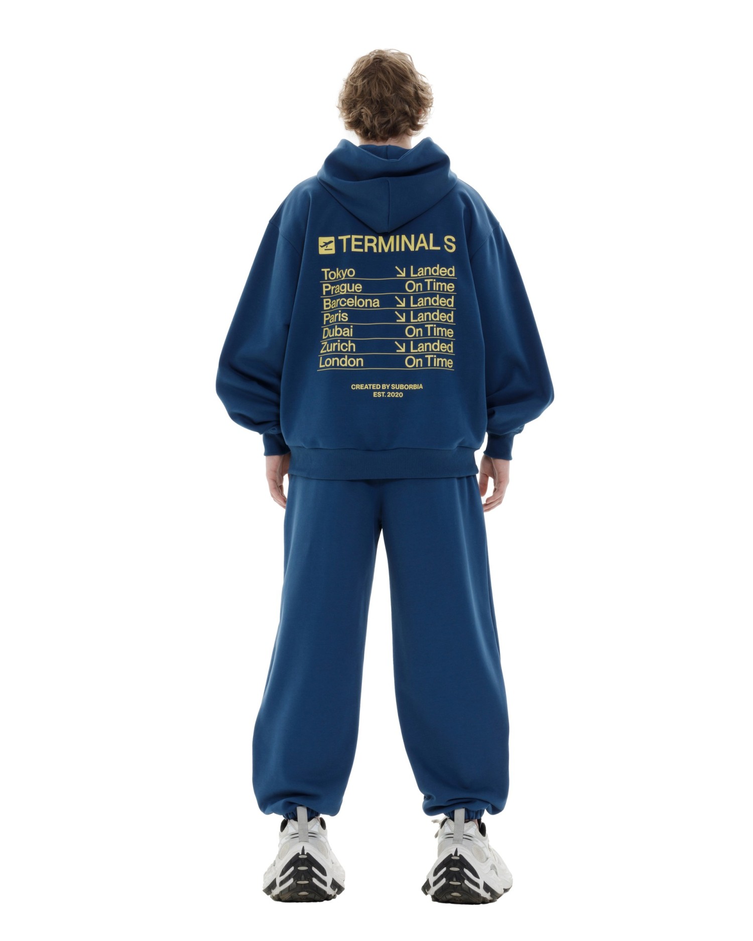 Худи ZIP TERMINAL S `25 MEN Blue