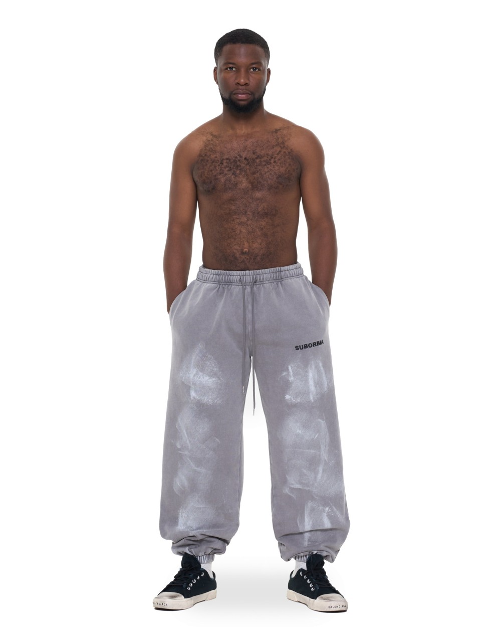 Джоггеры Grillz MEN Washed grey