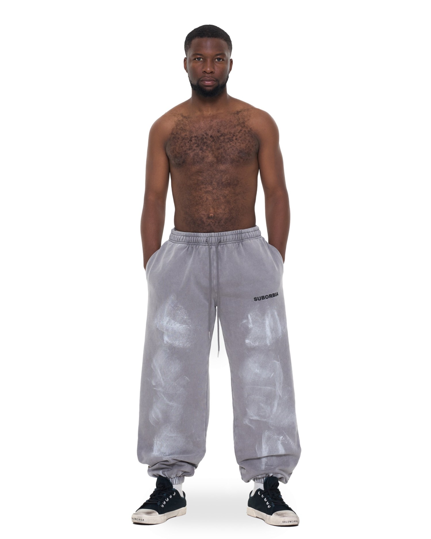 Джоггеры Grillz MEN Washed grey