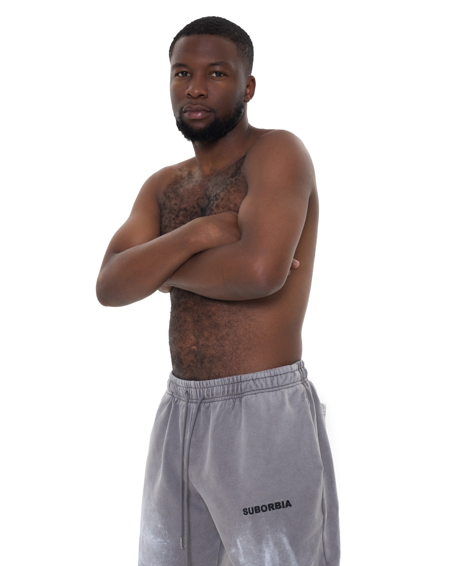 Джоггеры Grillz MEN Washed grey