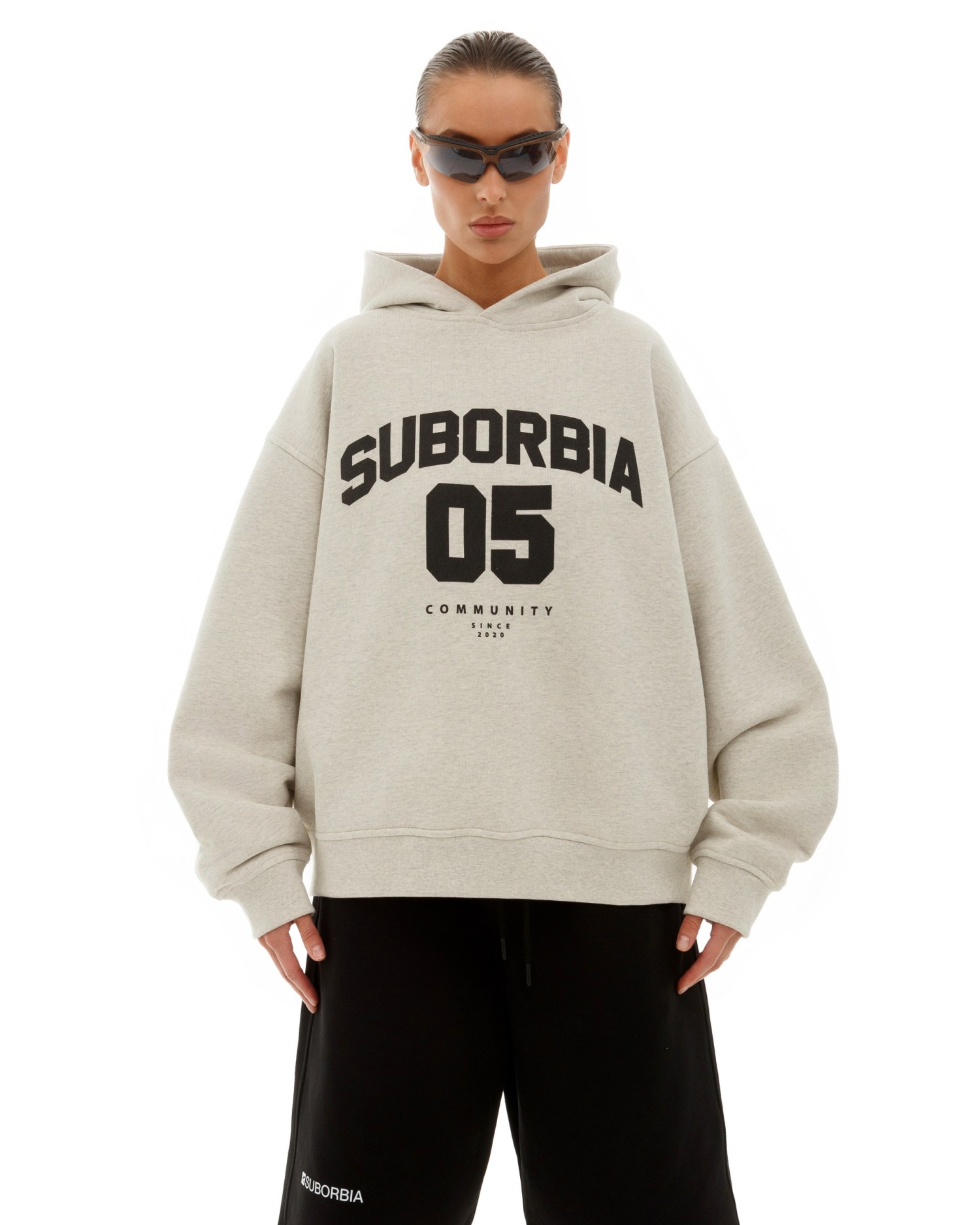Худи 05 Grey melange