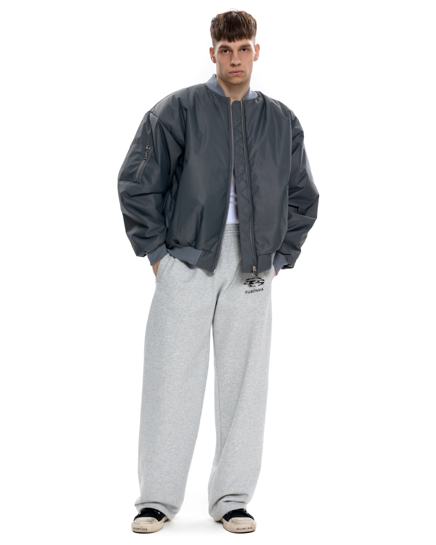 Бомбер HUNTER Графит