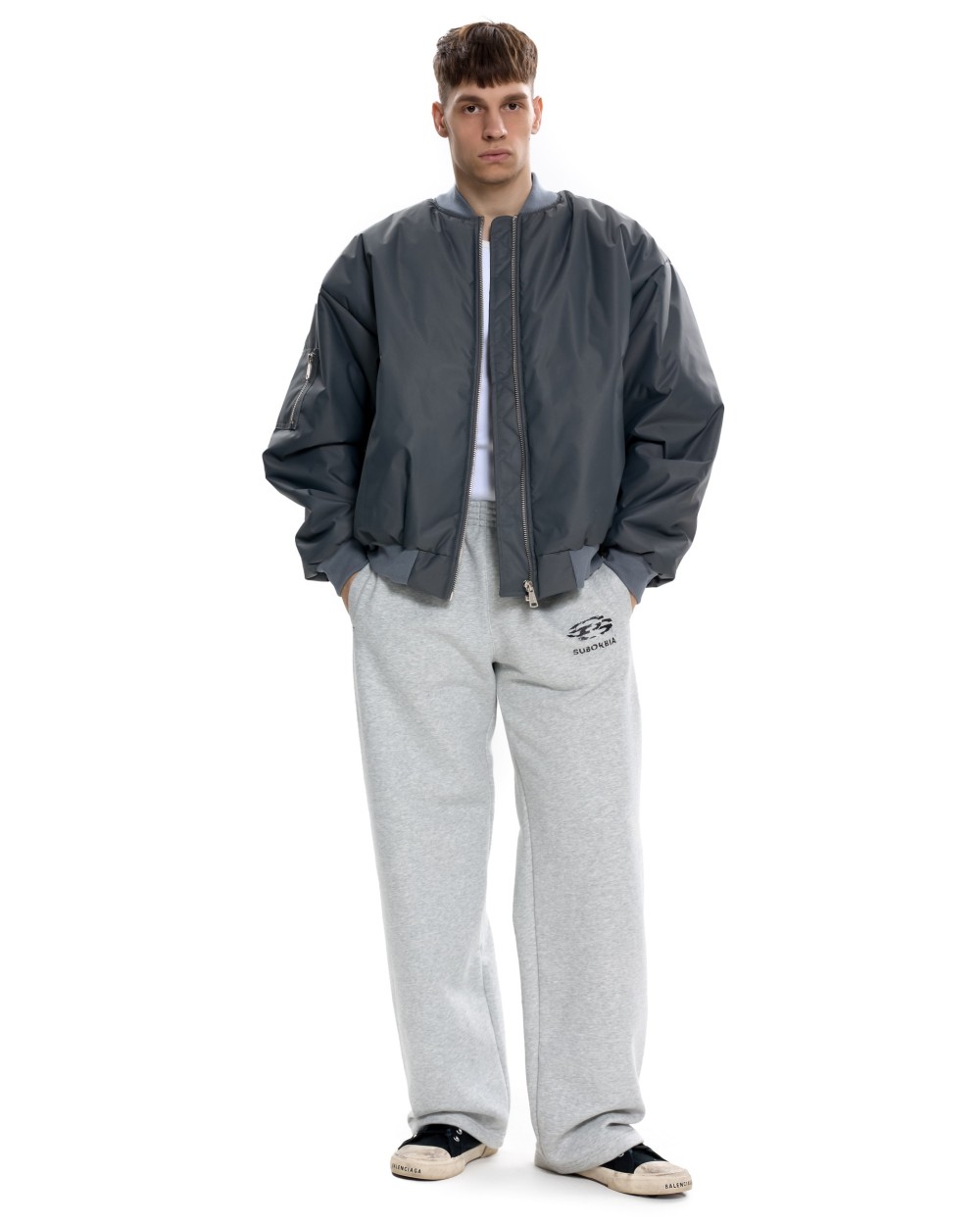 Бомбер HUNTER Графит