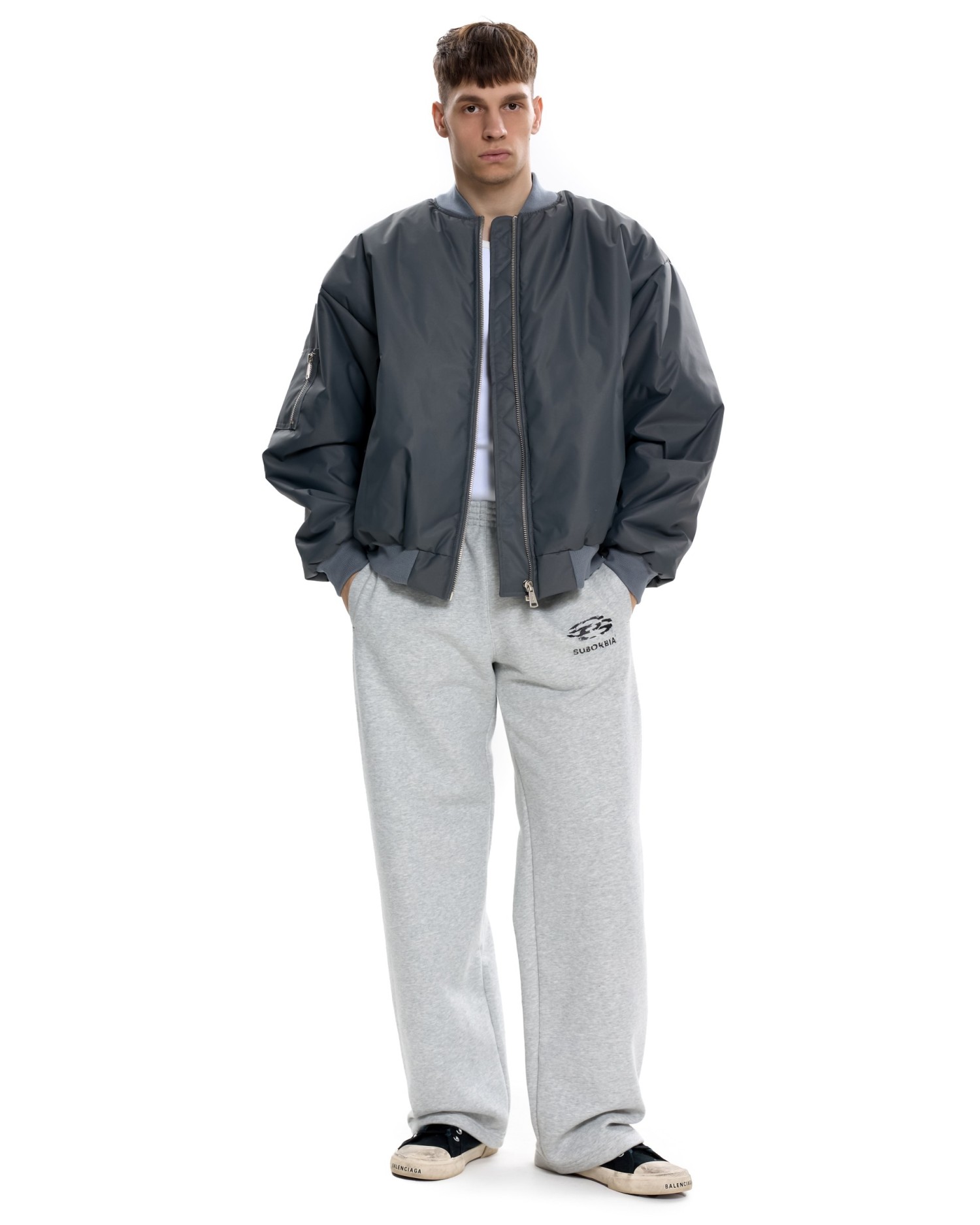 Бомбер HUNTER Графит