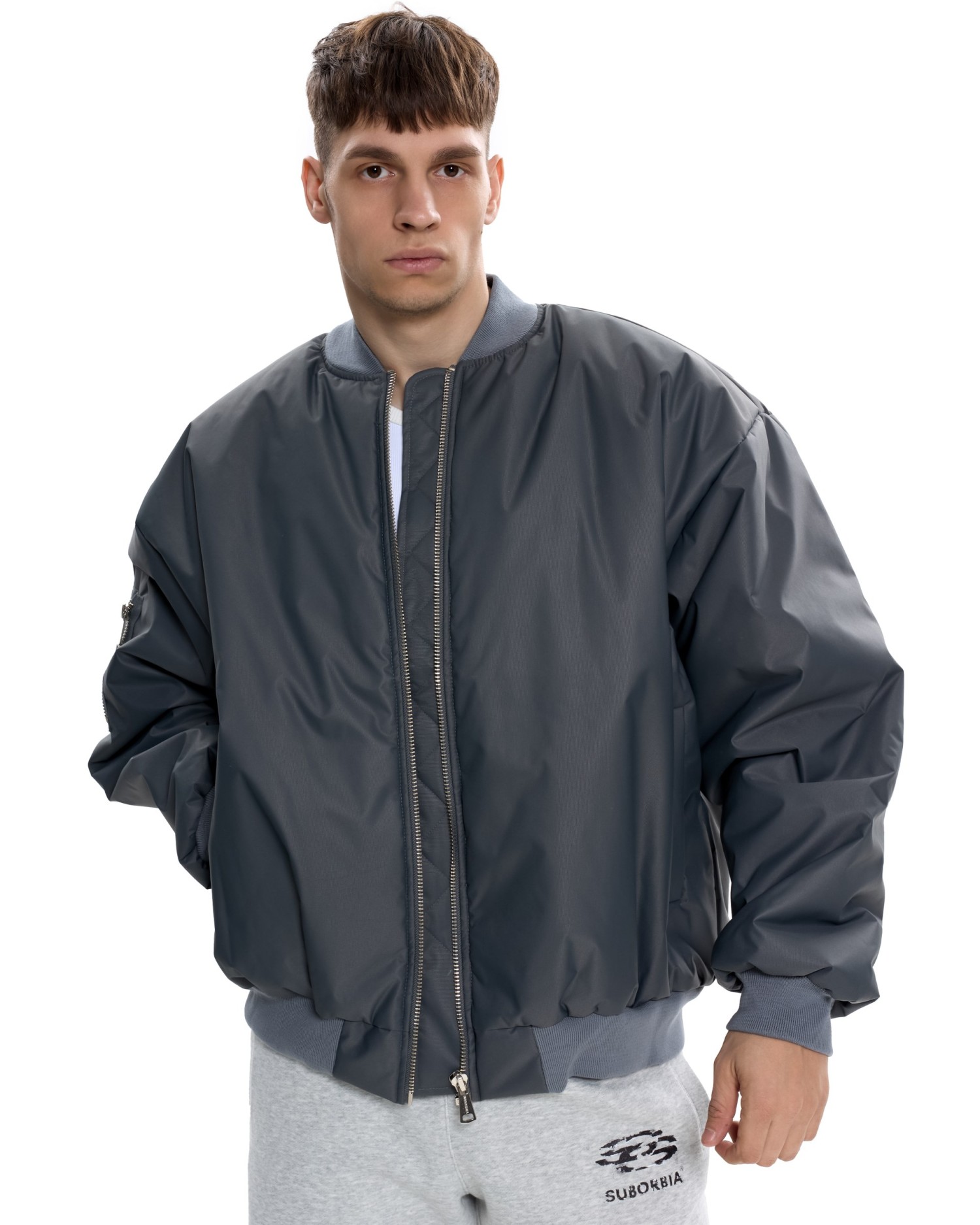 Бомбер HUNTER Графит