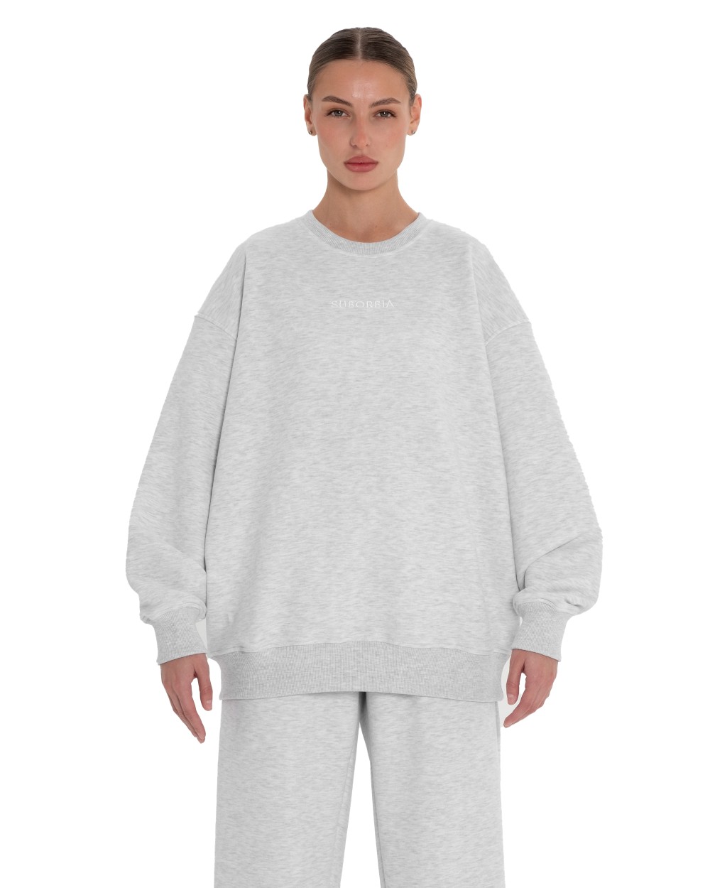 Костюм GATE BASIC 01 со свитшотом (Grey melange)