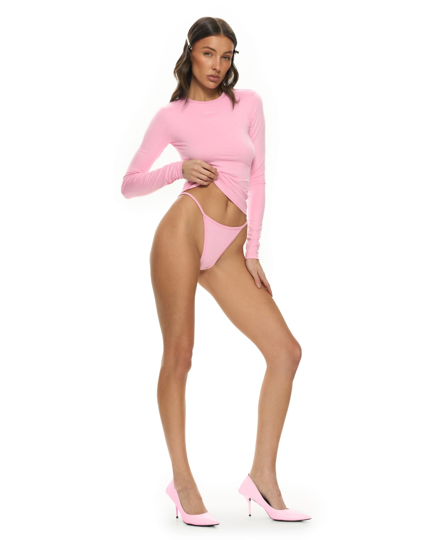 Лонгслив BASE S`24 Pink