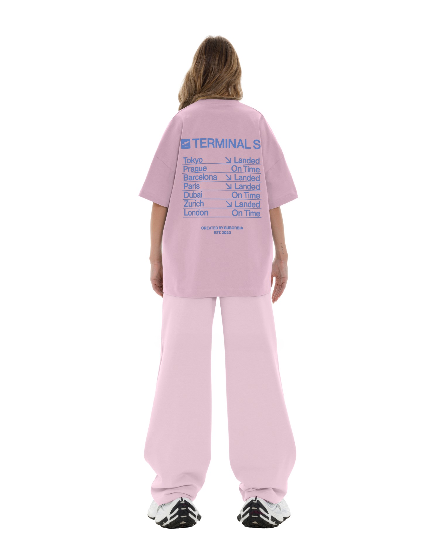 Футболка CITIES TERMINAL S `25 Pink