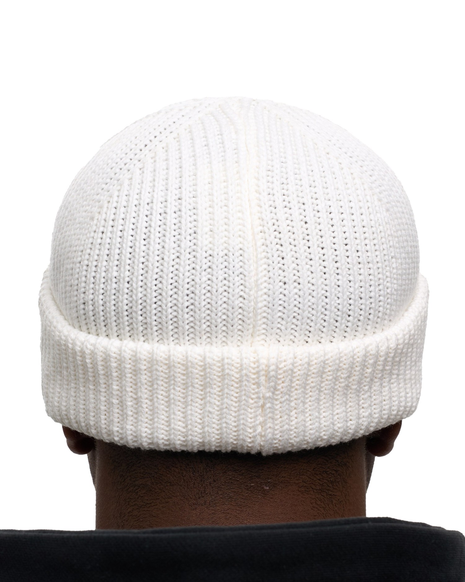 Шапка бини SUBORBIA Name MEN White