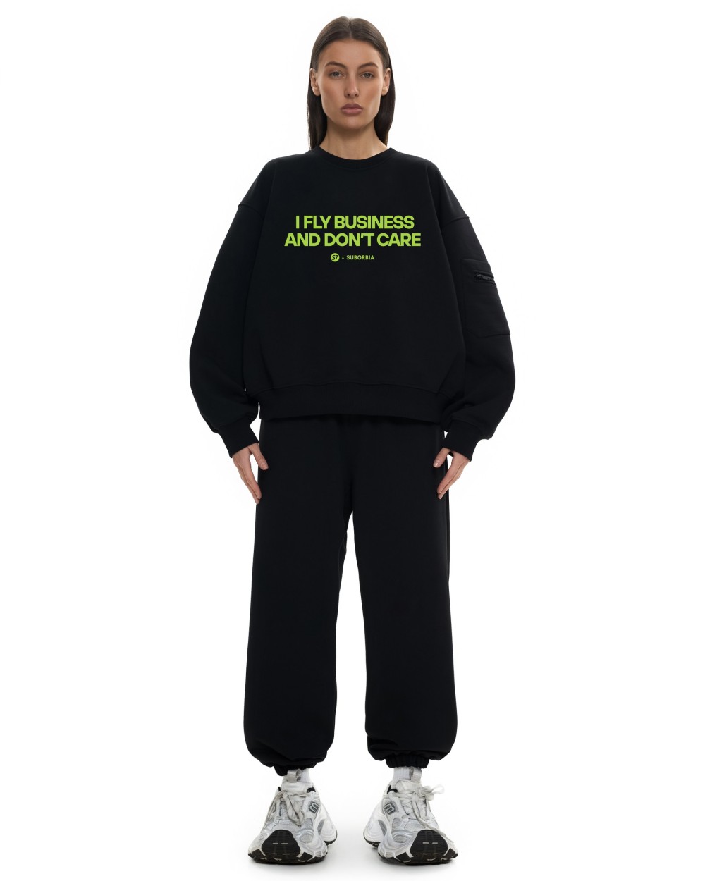 Свитшот Suborbia x S7 Black Business class