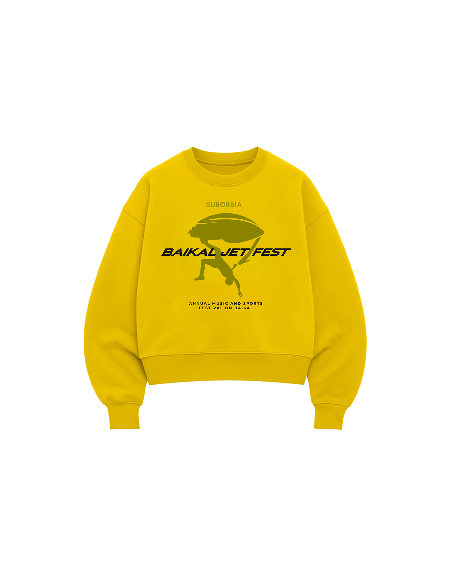 Свитшот BJF Cyber lime