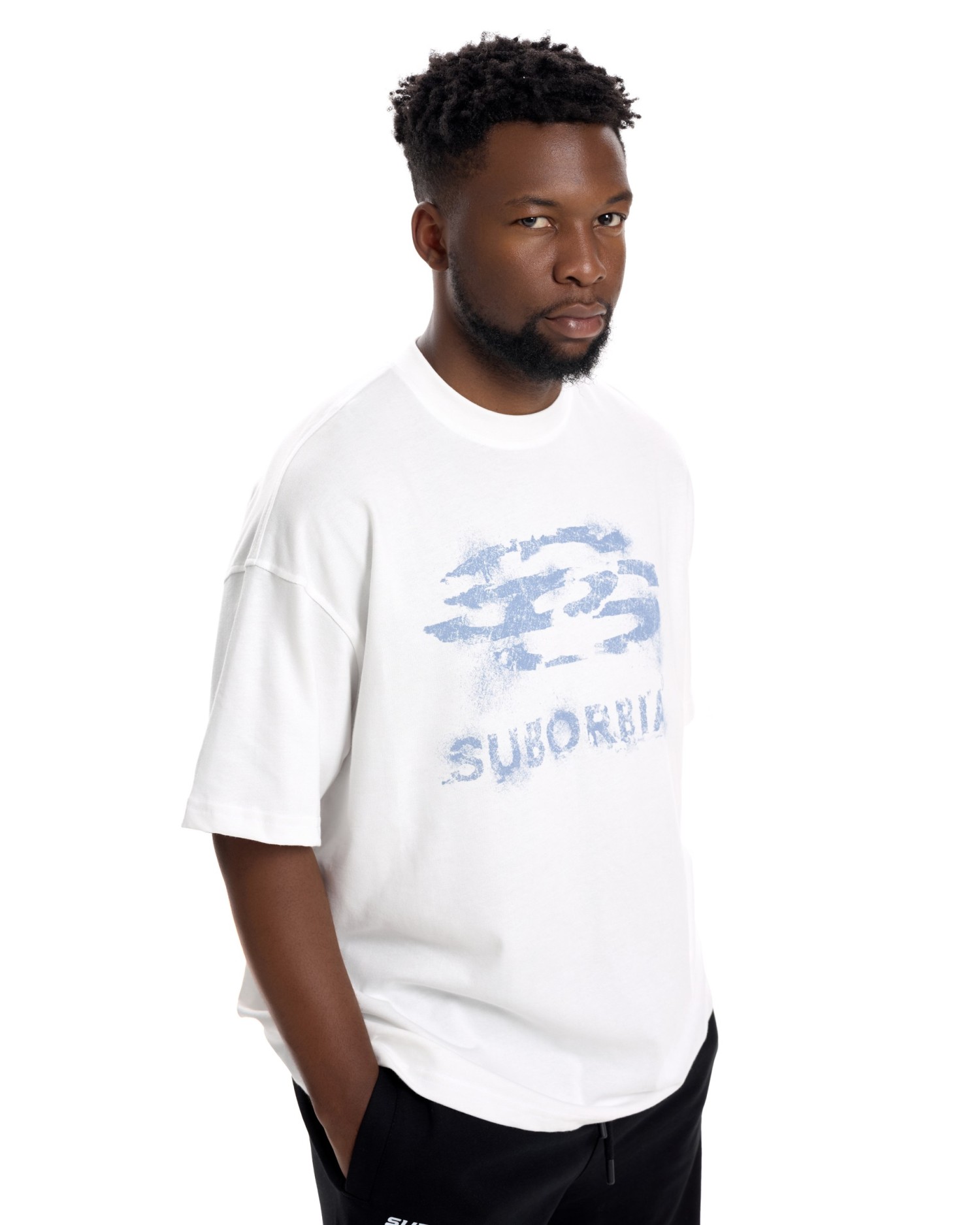 Футболка JPG13 MEN White-Blue