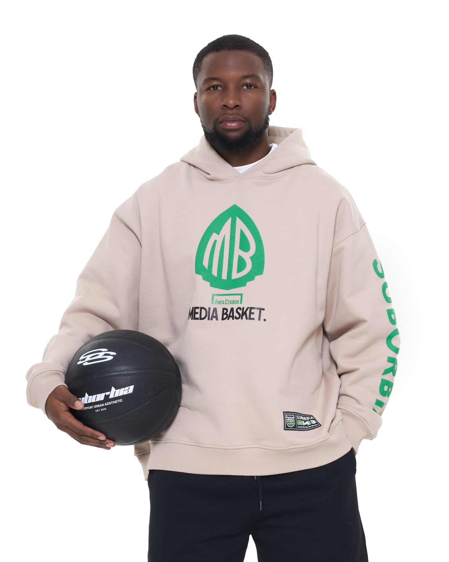 Худи MEDIA BASKET MEN Beige