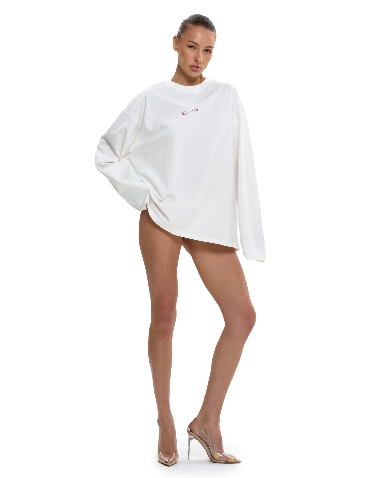 Лонгслив SAINT HEARTLESS White