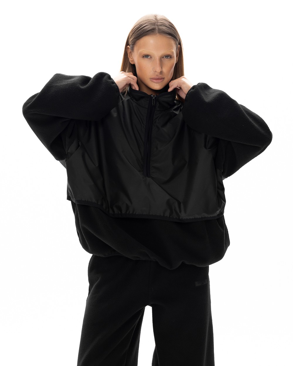 Костюм HALFMO анорак+палаццо Black