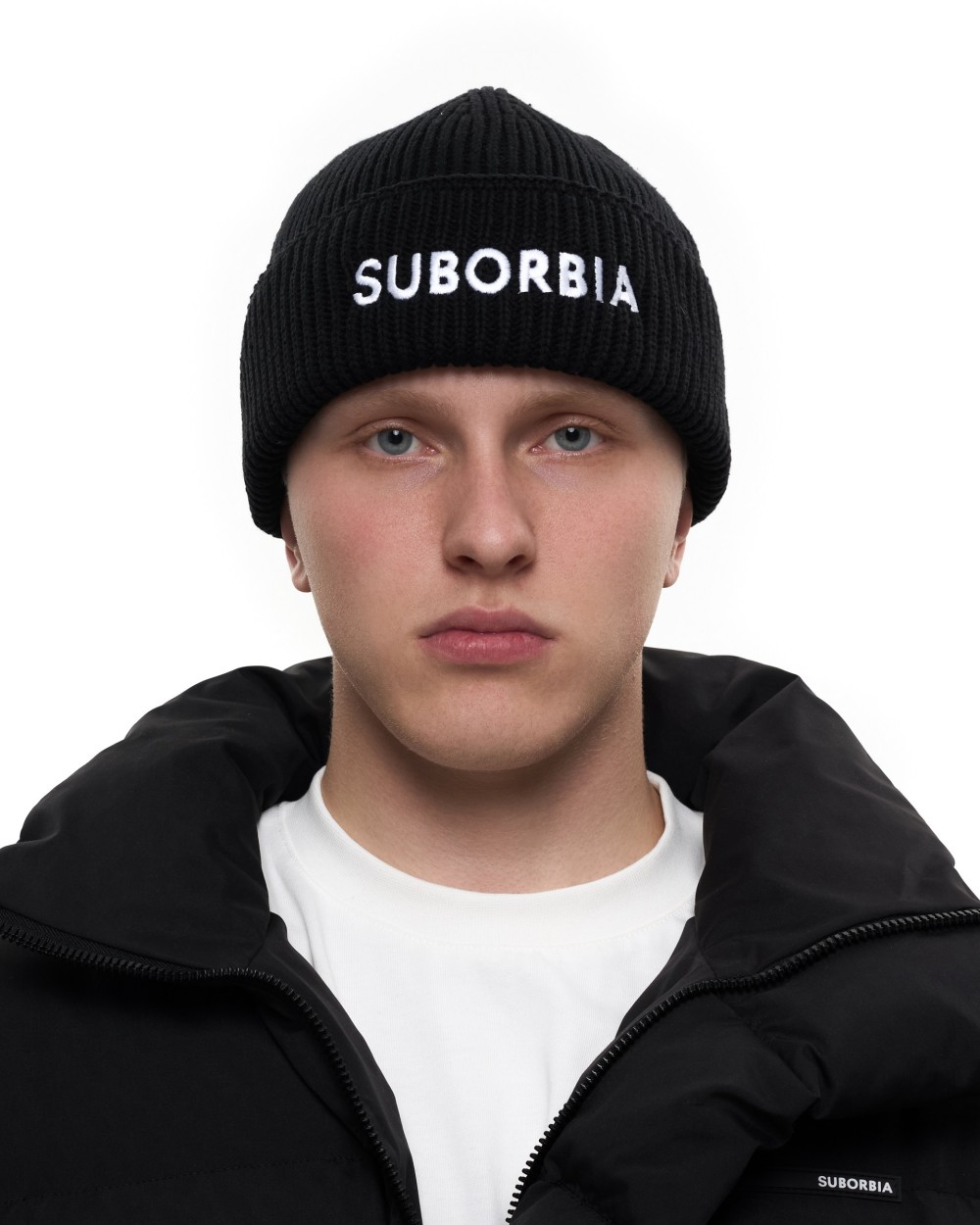 Шапка SUBORBIA Name MEN Black