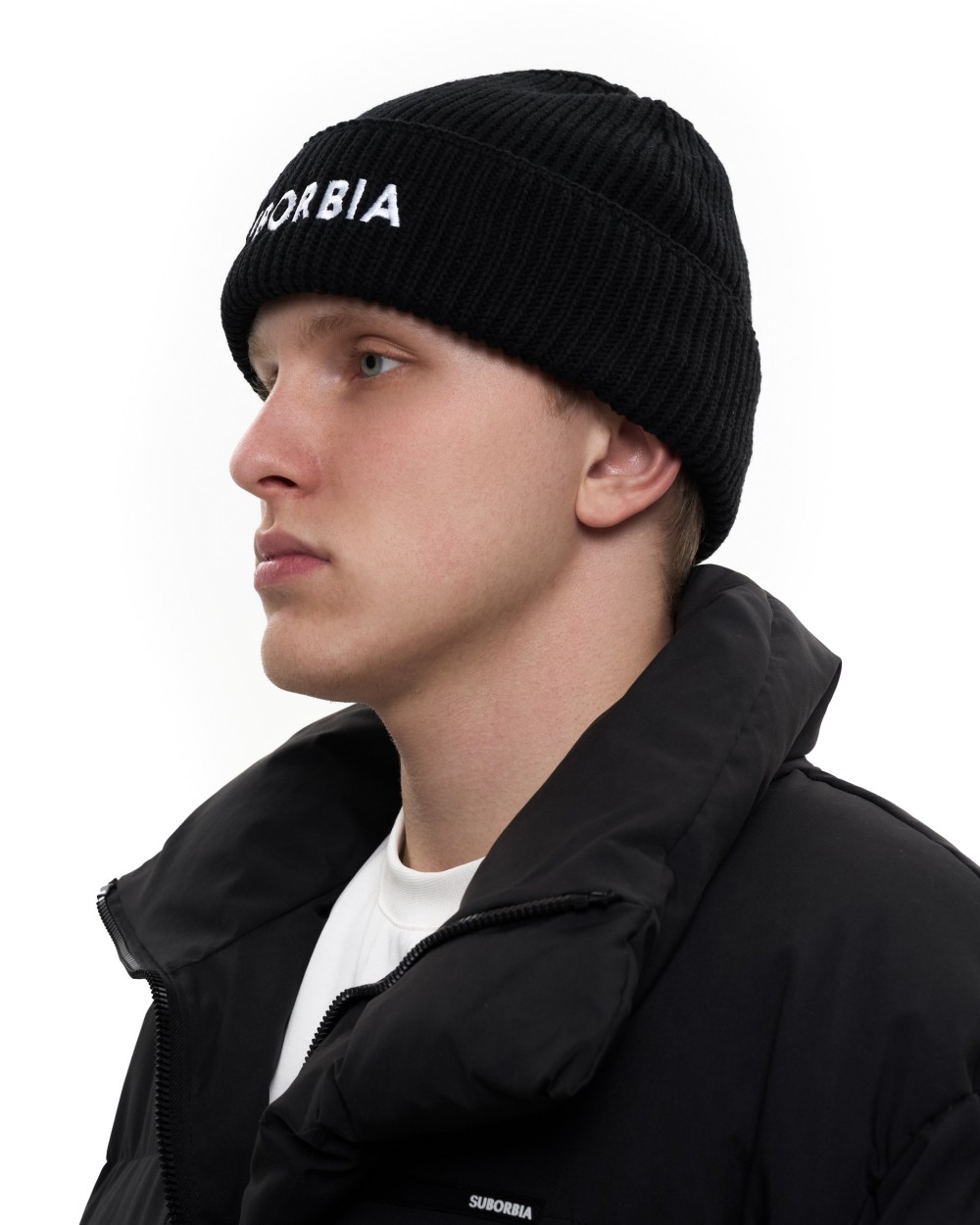 Шапка SUBORBIA Name MEN Black