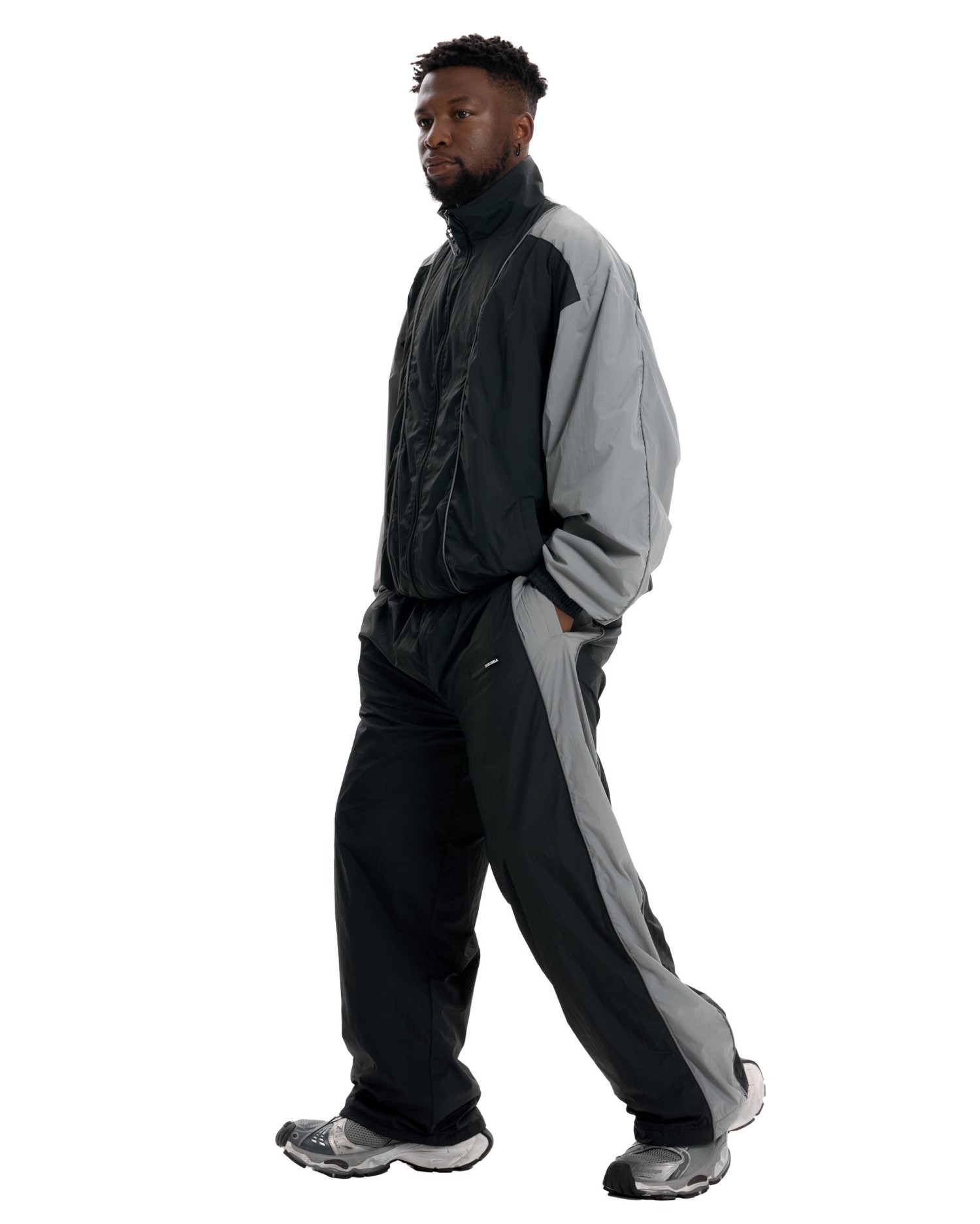 Костюм #404 Black-Grey
