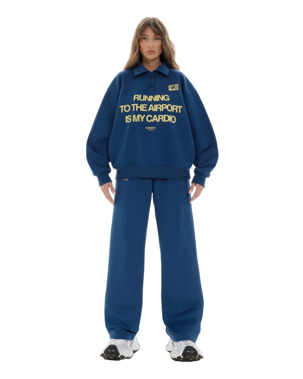 Свитшот-поло TERMINAL S `25 Blue