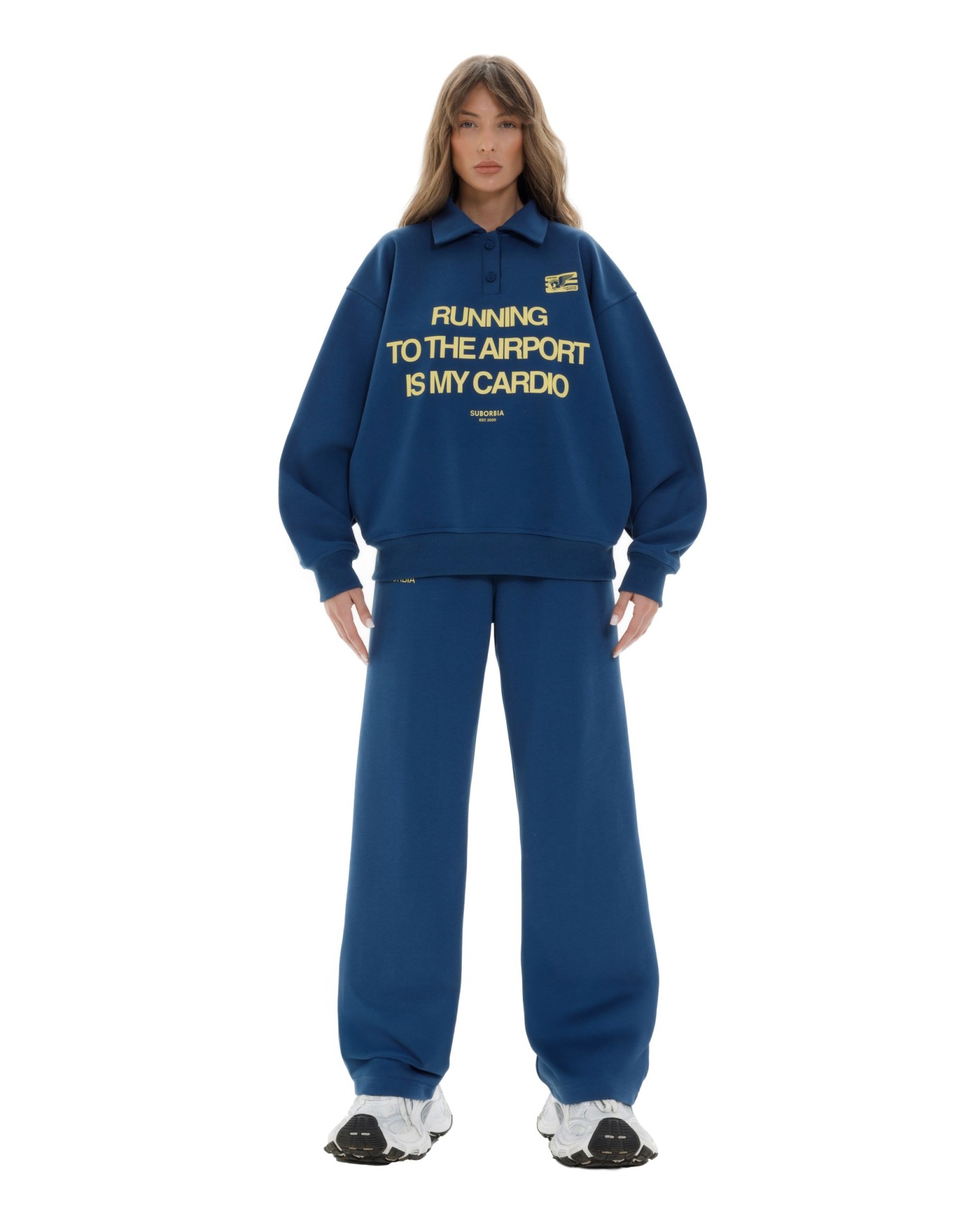 Свитшот-поло TERMINAL S `25 Blue