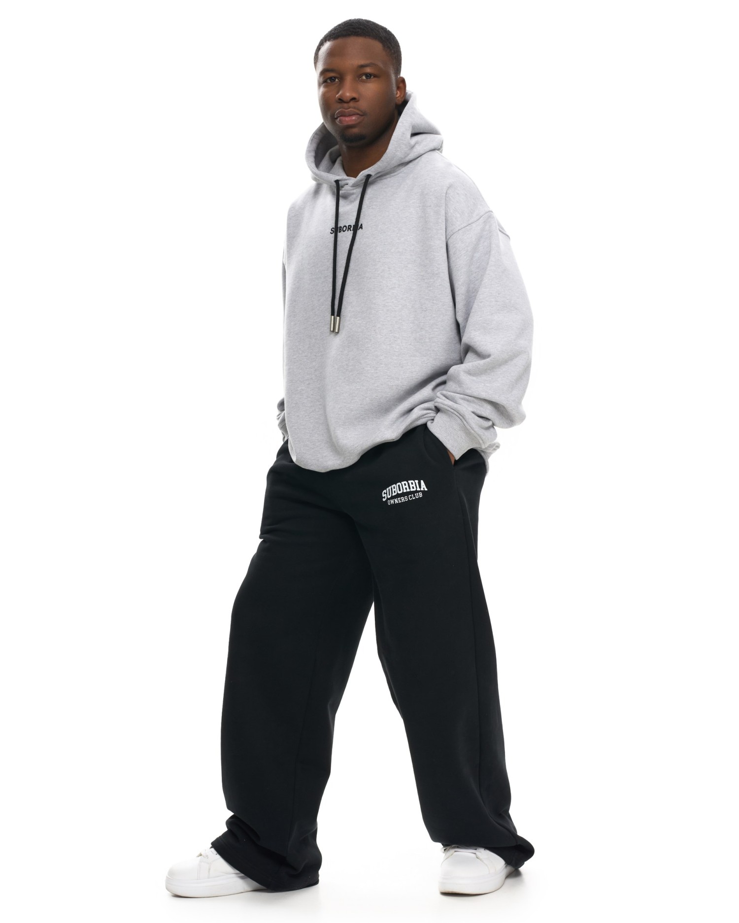 Худи BASE MEN Grey melange