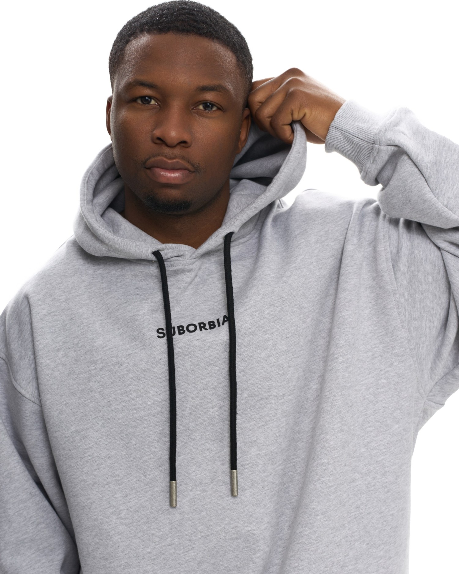 Худи BASE MEN Grey melange